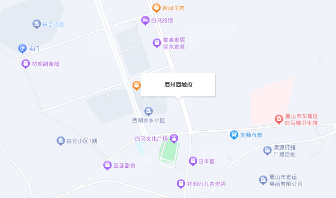 眉州西城府眉州西城府位置图